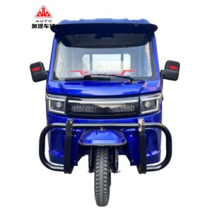 Energy Saving Semi-Closed Electric Adult Cargo Tricycle for Restaurants