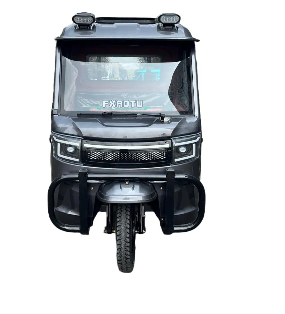 Energy Saving Semi-Closed Electric Adult Cargo Tricycle for Restaurants - detail 7