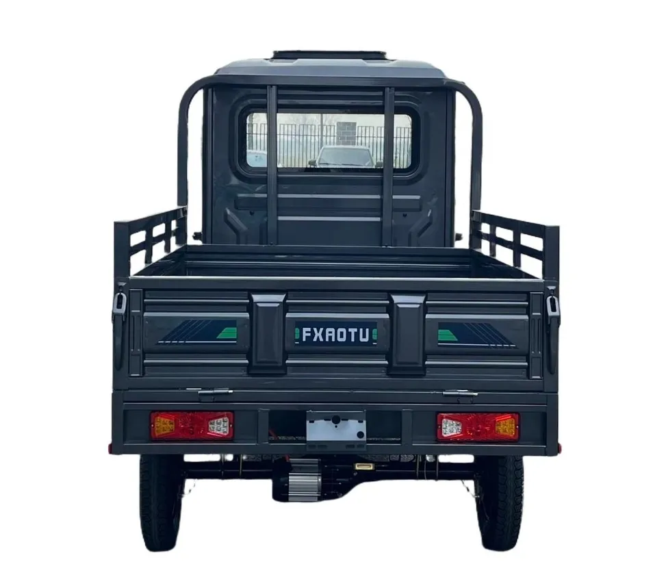 Energy Saving Semi-Closed Electric Adult Cargo Tricycle for Restaurants - detail 8
