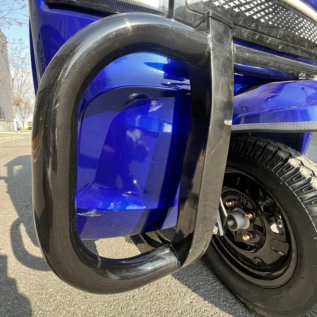 Excellent Shock Absorption Semi-Closed 3-Wheel Electric Cargo Tricycle for Urban Delivery - detail 10