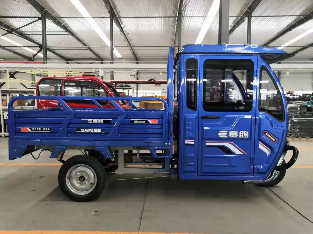 New 2023 EEC Type Cargo Tricycle 60V1000W Closed Body Electric Cargo Tricycle - detail 2