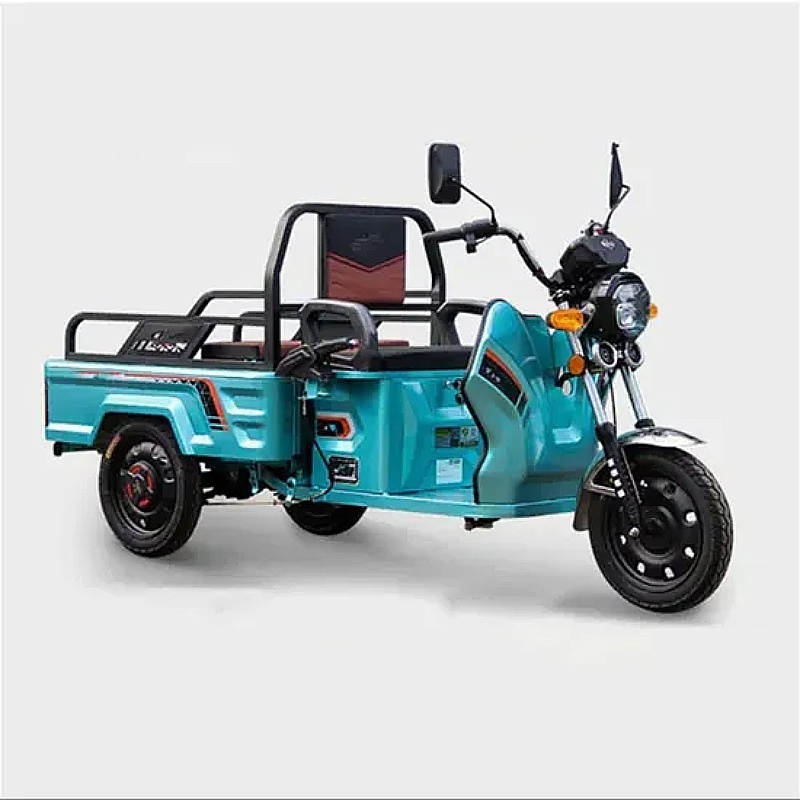 Wholesale Customizable Cargobike Open Body Low Price 3-Wheel Electric Motorcycle Tricycle for Cargo/Passenger Transport
