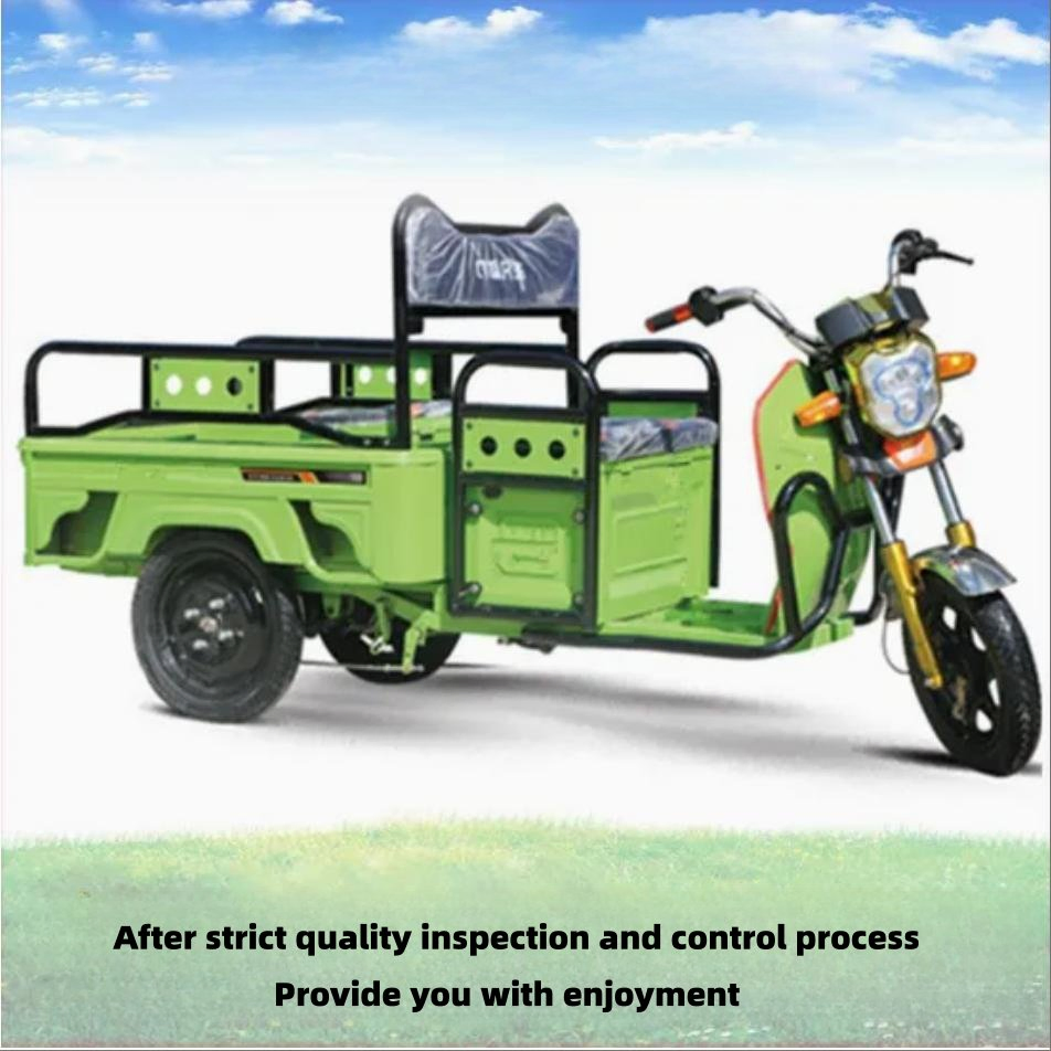 Wholesale Customizable Cargobike Open Body Low Price 3-Wheel Electric Motorcycle Tricycle for Cargo/Passenger Transport - Image 4