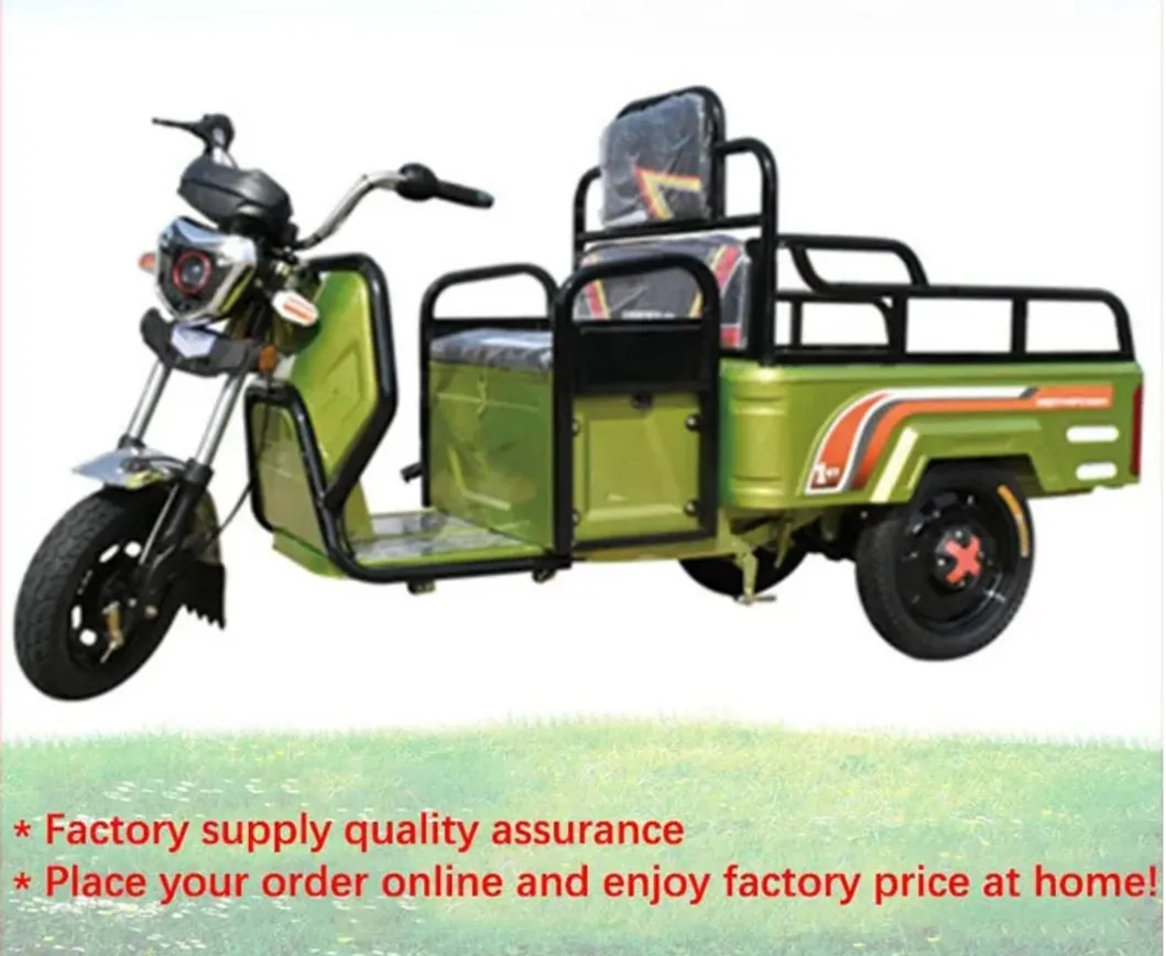 Wholesale Customizable Cargobike Open Body Low Price 3-Wheel Electric Motorcycle Tricycle for Cargo/Passenger Transport - detail 7