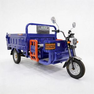 Stable Operation Dump Electric Cargo Loading Tricycle for Industrial Parks