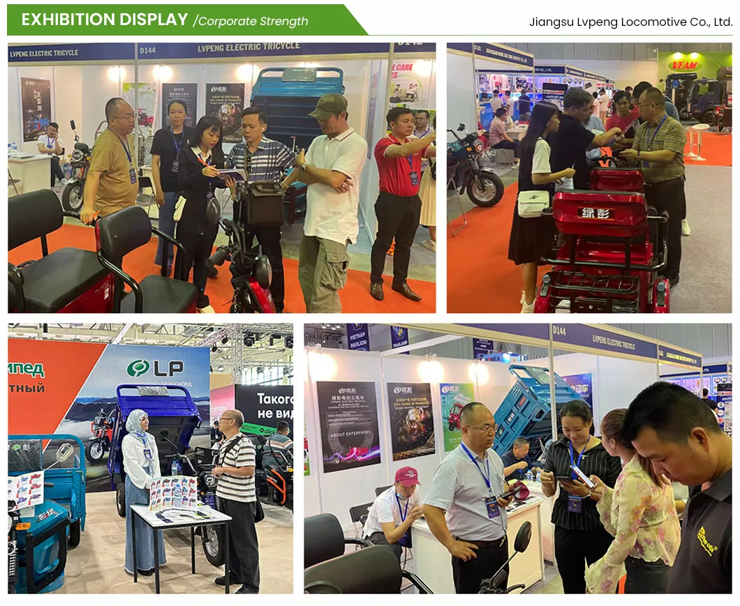 Stable Operation Dump Electric Cargo Loading Tricycle for Industrial Parks - detail 8