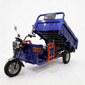 Low Energy Consumption Self-Unloading Cargo Electric Tricycle for Supermarket Restocking