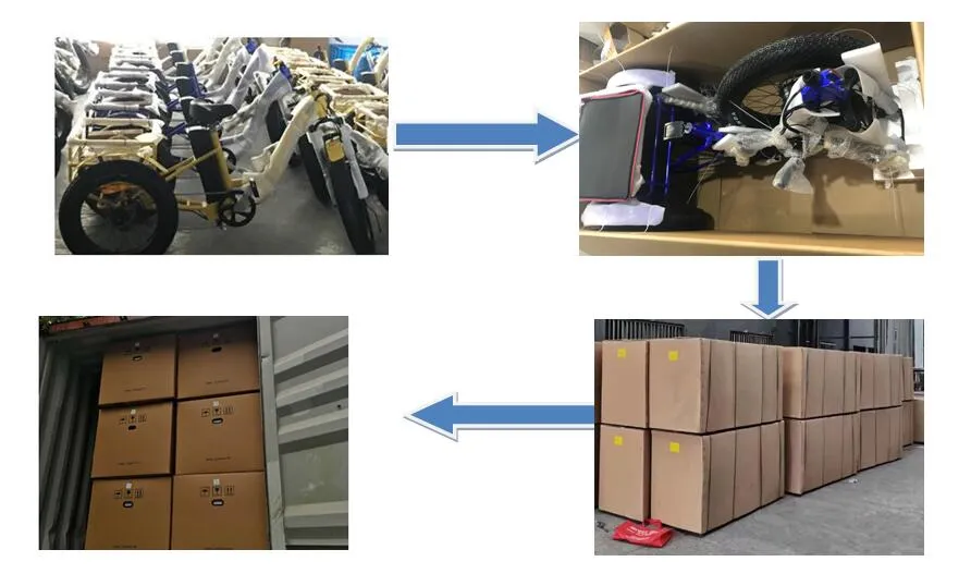 Long Range Powerful 48V 500W 20ah 60km Strong Performance Fat Tire Electric Cargo Tricycle - detail 10