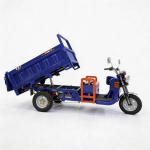 Practical Pressure Resistant Self-Unloading Electric Cargo Tricycle for Street Shops