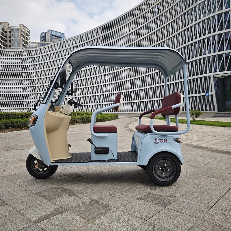 High Quality 8000W Motor 3-Wheel Electric Cargo Tricycle Open Body Electric Motorcycle Tricycles - detail 2