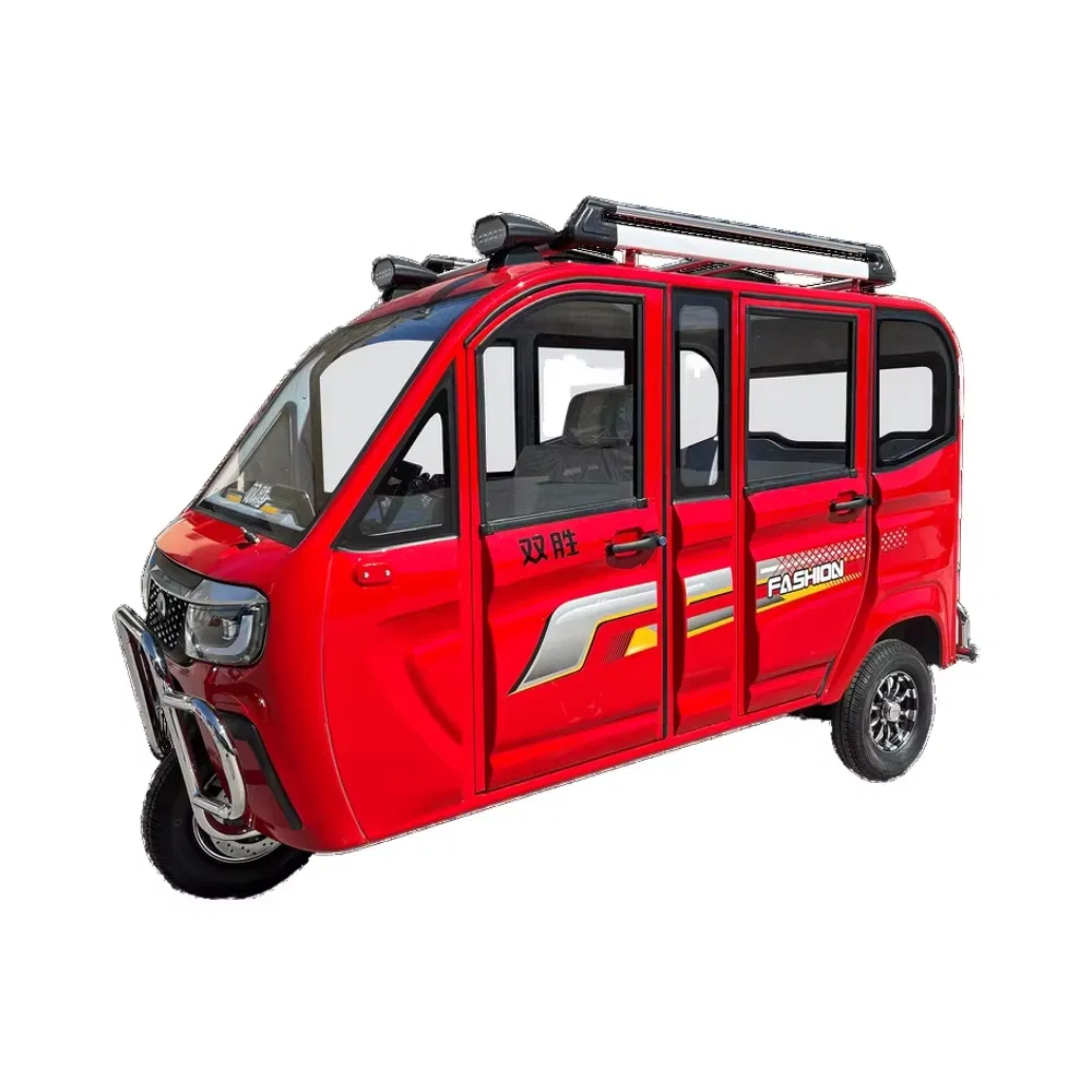 Premium Closed Cabin 1200W Electric Cargo Tuk Tuk Three Wheeler OEM ODM with Electric Cargo Tricycle Capacity - Image 3
