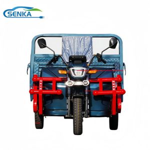 New Design Modern Electric Tricycle for Cargo with Cab and High Torque Rear Axle Made in China